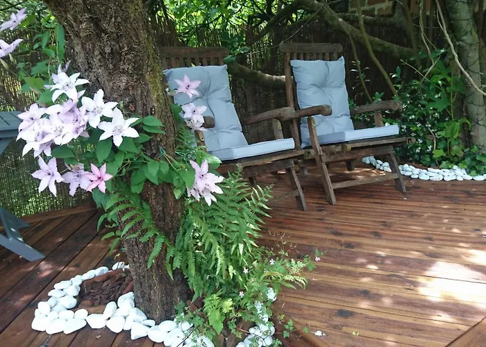 La Libellule And Le Papillon At Les Leroux, Near